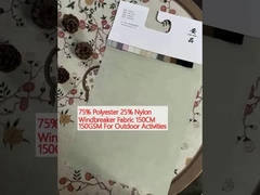 75% полиэстер 25% нейлоновый ветровой платок 150CM 150GSM для активных занятий на открытом воздухе